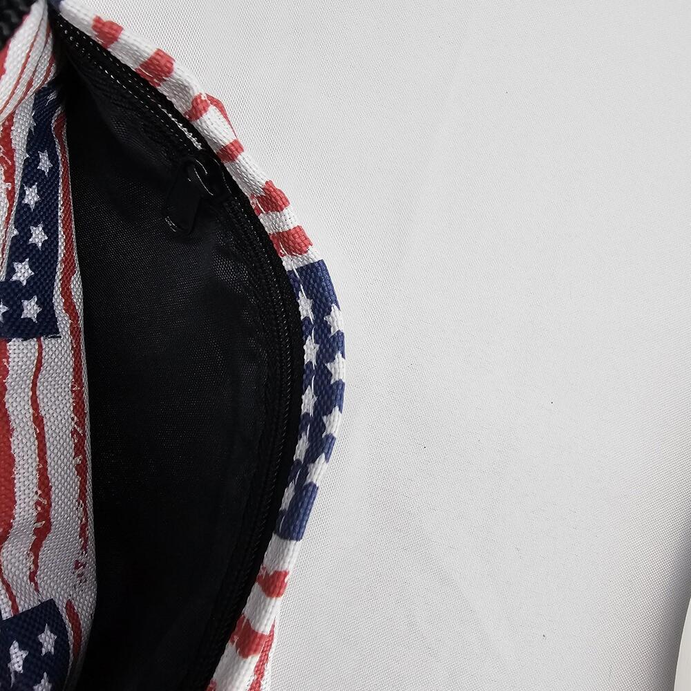 Vintage American‎ Flag Fanny Pack 4th Of July Independence Day - Picture 9 of 9